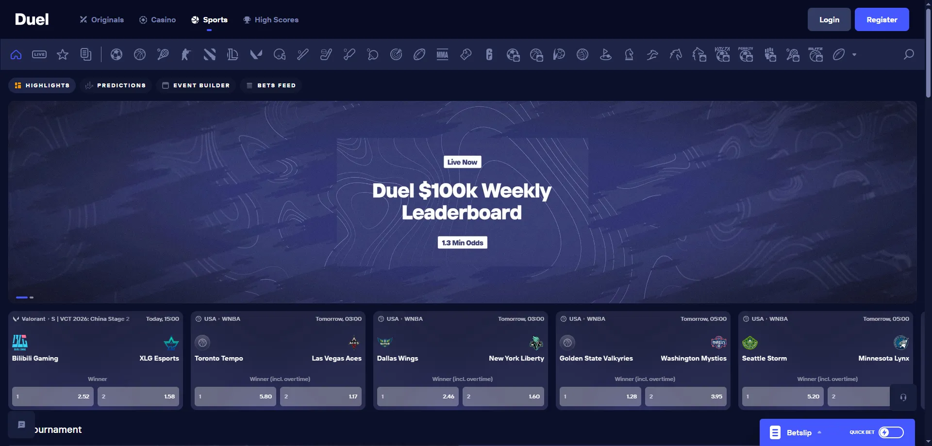 Duel Casino bonus ponuda &ndash; rikbejtovi i leaderboard nagrade
